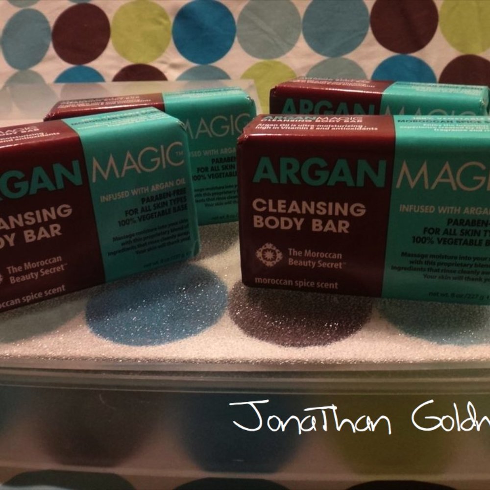 Argan Magic Cleansing Body Bar Soap Bar 8oz 227g